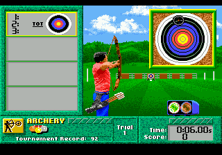 Скриншот игры Summer Challenge